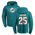 Jdoa M.Dolphins #25 Tyrel Dodson Player Aqua LOGO Pullover Hoodies Limited Stitched Jerseys