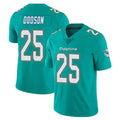Jdoa M.Dolphins #25 Tyrel Dodson Player Aqua Limited Vapor Untouchable Home Game Stitched Jerseys