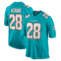 Jdoa M.Dolphins #28 De'Von Achane Player Aqua Home Game Stitched Jerseys
