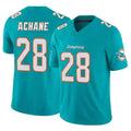 Jdoa M.Dolphins #28 De'Von Achane Player Aqua Limited Vapor F.U.S.E. Home Game Stitched Jerseys