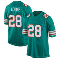 Jdoa M.Dolphins #28 De??£¤Von Achane Player Green Alternate Game Stitched Jerseys