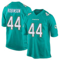 Jdoa M.Dolphins #44 Chop Robinson Player Aqua Team Color Home Game Stitched Jerseys