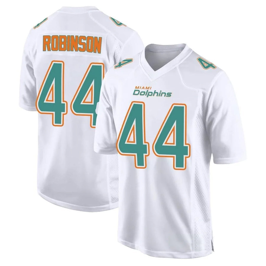 Jdoa M.Dolphins #44 Chop Robinson Player White Foshion Elite Stitched Jerseys