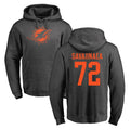 Jdoa M.Dolphins #72 Jonah Savaiinaea Player Darkgray Pullover Hoodies Limited Stitched Jerseys