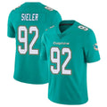 Jdoa M.Dolphins #92 Zach Sieler Player Aqua Limited Vapor Untouchable Home Game Stitched Jerseys