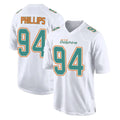 Jdoa M.Dolphins #94 Jordan Phillips Player White Fashion Home Game Stitched Jerseys