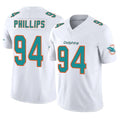 Jdoa M.Dolphins #94 Jordan Phillips Player White Limited Vapor F.U.S.E. Home Game Stitched Jerseys