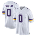 Jdoa MN.Vikings #0 Ivan Pace Jr. Player White Home Game Stitched Jerseys