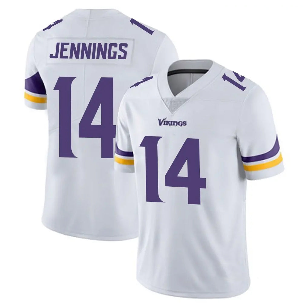 Jdoa MN.Vikings #14 Jauan Jennings Player White Limited Vapor Untouchable Home Game Stitched Jerseys