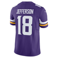 Jdoa MN.Vikings #18 Justin Jefferson Purple Vapor F.U.S.E. Limited Stitched Jerseys