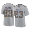 Jdoa MN.Vikings #23 James Pierre Player Gray Atmosphere Fashion Home Game Stitched Jerseys