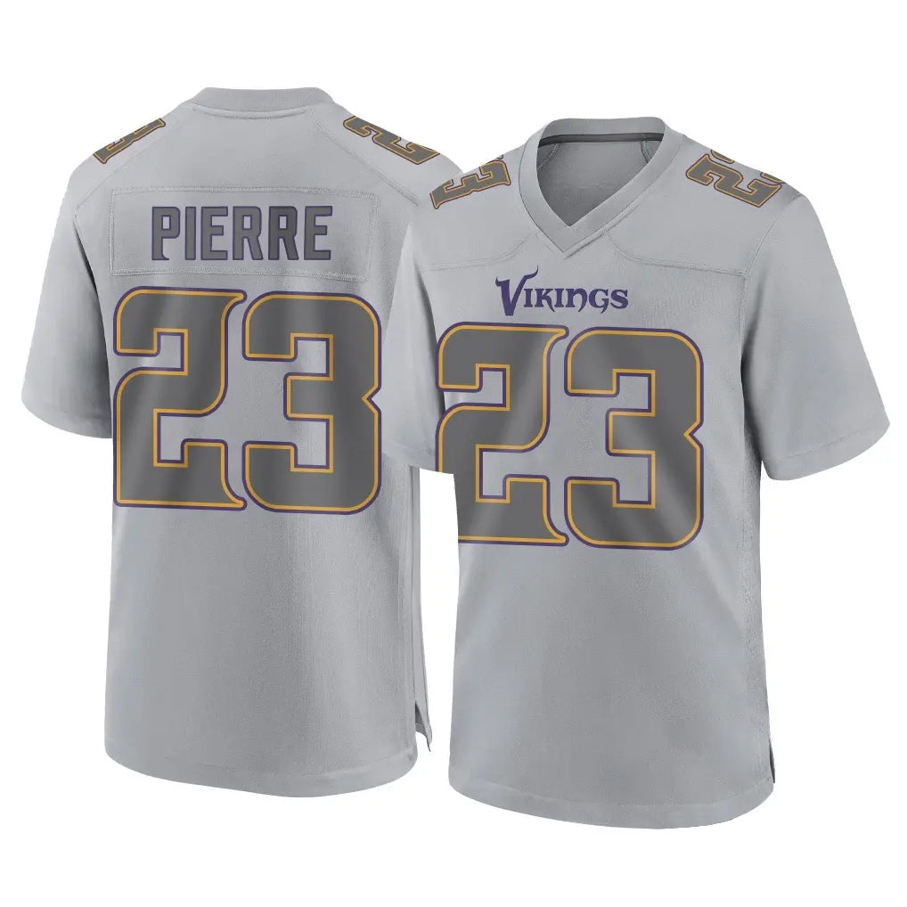 Jdoa MN.Vikings #23 James Pierre Player Gray Atmosphere Fashion Home Game Stitched Jerseys