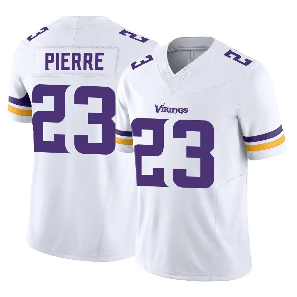 Jdoa MN.Vikings #23 James Pierre Player White Limited Vapor F.U.S.E. Home Game Stitched Jerseys