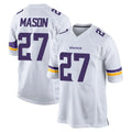Jdoa MN.Vikings #27 Jordan Mason Player White Home Game Stitched Jerseys