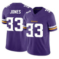 Jdoa MN.Vikings #33 Aaron Jones Sr. Player Purple Limited Vapor F.U.S.E. Home Game Stitched Jerseys
