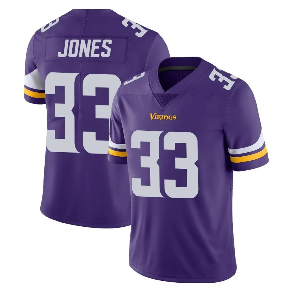 Jdoa MN.Vikings #33 Aaron Jones Sr. Player Purple Limited Vapor Untouchable Home Game Stitched Jerseys