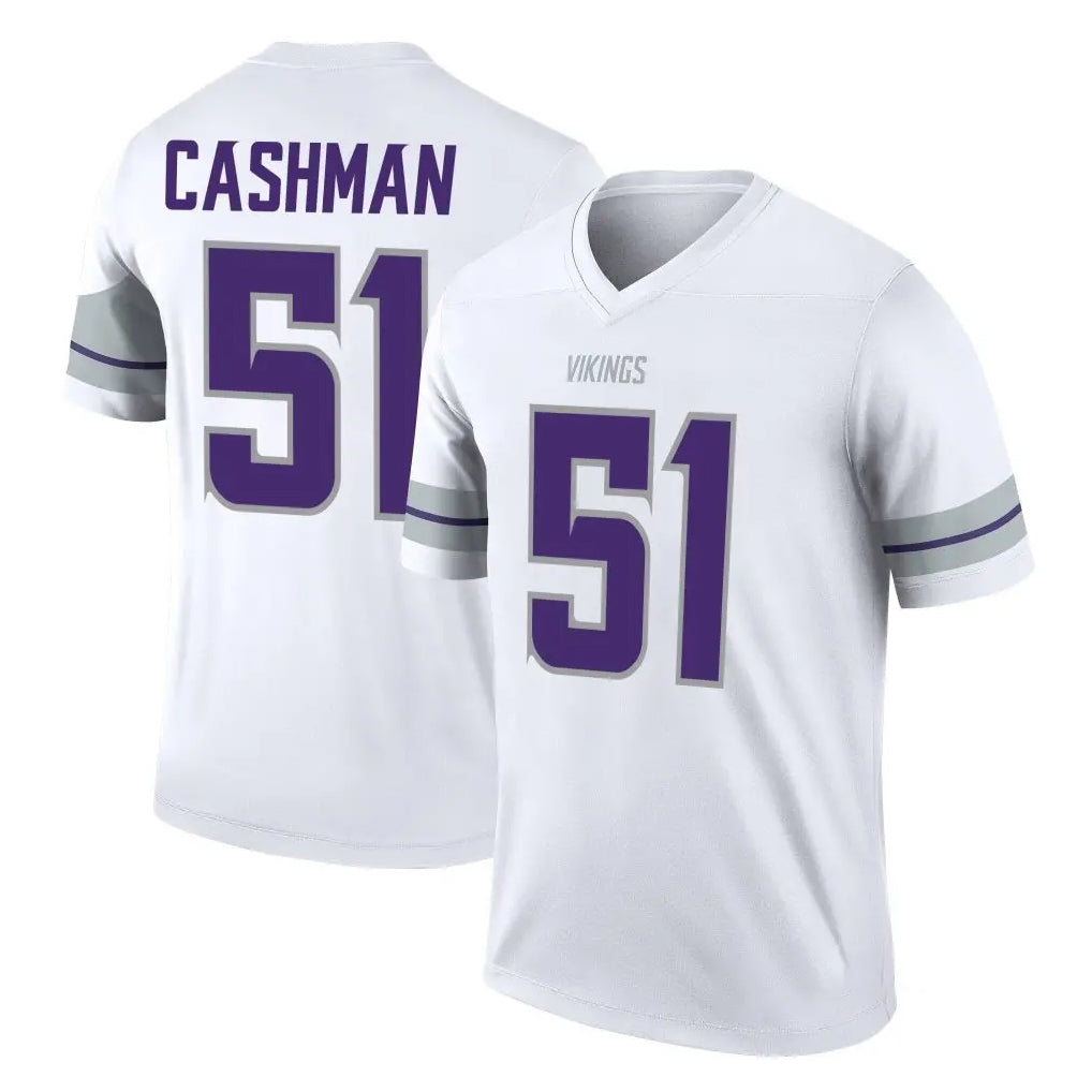 Jdoa MN.Vikings #51 Blake Cashman Player White Alternate Legend Home Game Stitched Jerseys
