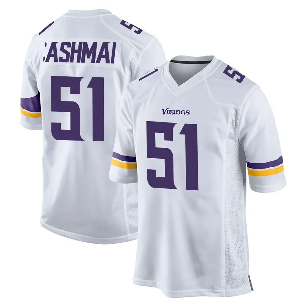 Jdoa MN.Vikings #51 Blake Cashman Player White Home Game Stitched Jerseys