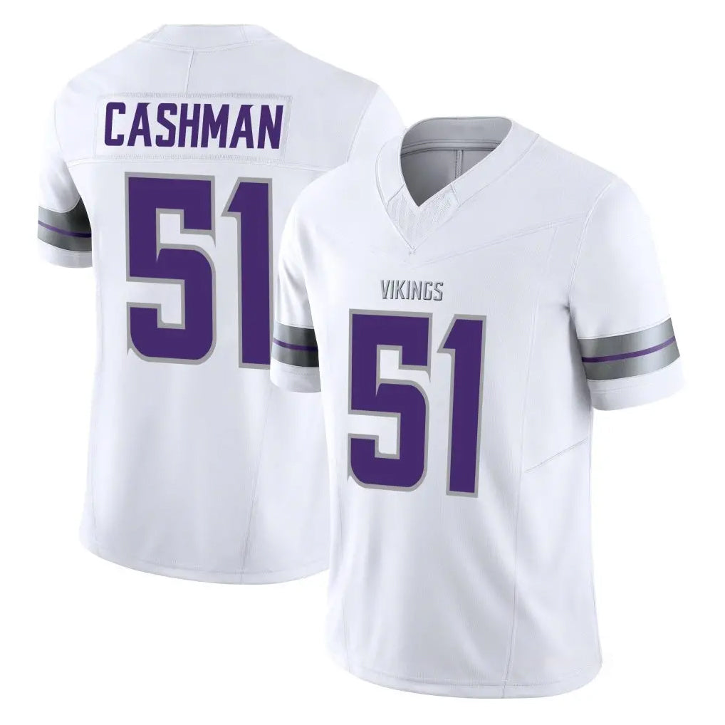 Jdoa MN.Vikings #51 Blake Cashman Player White Limited Alternate Vapor F.U.S.E. Home Game Stitched Jerseys