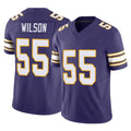 Jdoa MN.Vikings #55 Eric Wilson Player Purple Limited Classic Vapor F.U.S.E. Home Game Stitched Jerseys