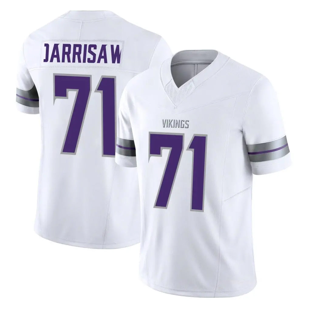 Jdoa MN.Vikings #71 Christian Darrisaw Player White Limited Alternate Vapor F.U.S.E. Home Game Stitched Jerseys