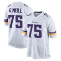 Jdoa MN.Vikings #75 Brian O'Neill Player White Home Game Stitched Jerseys