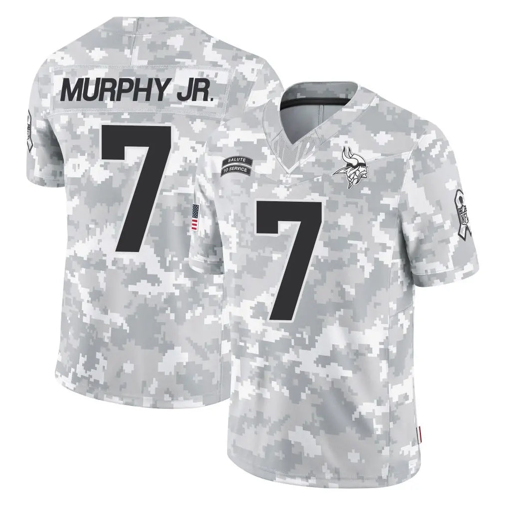 Jdoa MN.Vikings #7 Byron Murphy Jr. Player Arctic Camo Salute To Service Limited Game Stitched Jerseys