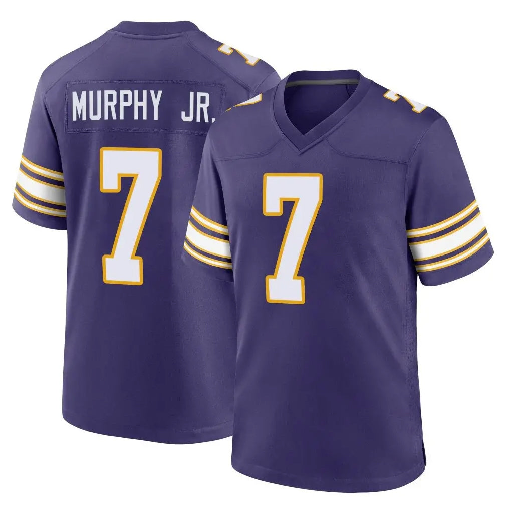 Jdoa MN.Vikings #7 Byron Murphy Jr. Player Purple Classic Home Game Stitched Jerseys