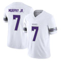 Jdoa MN.Vikings #7 Byron Murphy Jr. Player White Limited Alternate Vapor F.U.S.E. Home Game Stitched Jerseys