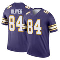 Jdoa MN.Vikings #84 Josh Oliver Player Purple Limited Classic Home Game Stitched Jerseys