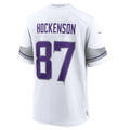 Jdoa MN.Vikings #87 T.J. Hockenson White Alternate Game Player Jersey American Stitched Jersey