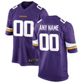 Jdoa Custom MN.Vikings Game Home Stitched Jerseys
