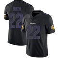 Jdoa MN.Vikings #22 Harrison Smith Player Limited Black Impact Game Stitched Jerseys