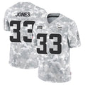 Jdoa MN.Vikings #33 Aaron Jones Player Arctic Camo Salute to Service Limited Stitched Jerseys