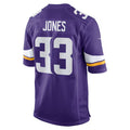 Jdoa MN.Vikings #33 Aaron Jones Player Purple Home Game Stitched Jerseys