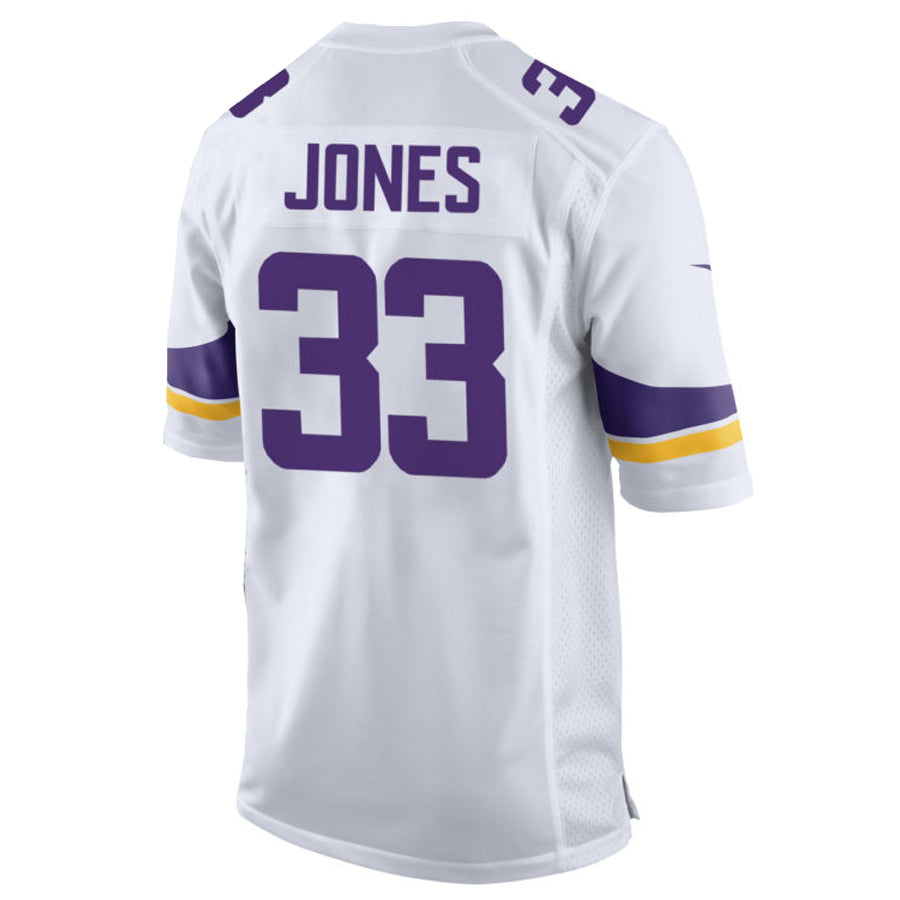 Jdoa MN.Vikings #33 Aaron Jones Player White Home Game Stitched Jerseys