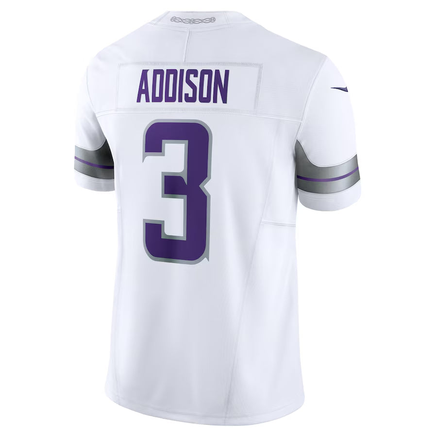 Jdoa MN.Vikings #3 Jordan Addison Player Alternate Vapor F.U.S.E. Limited Stitched Jerseys