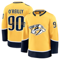 Jdoa N.Predators #90 Ryan O'Reilly Yellow Home Premium Jerseys
