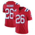 Jdoa NE.Patriots #26 Hassan Haskins Player Red Vapor Untouchable Home Game Stitched Jerseys