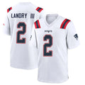 Jdoa NE.Patriots #2 Harold Landry III Player White Home Game Stitched Jerseys