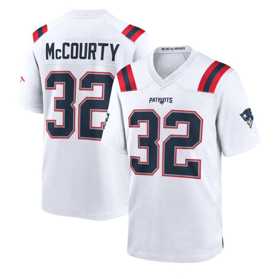 Jdoa NE.Patriots #32 TreVeyon Henderson Player White Home Game Stitched Jerseys