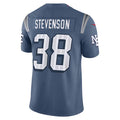Jdoa NE.Patriots #38 Rhamondre Stevenson Player Storm Blue Rivalries Collection Limited Stitched Jerseys