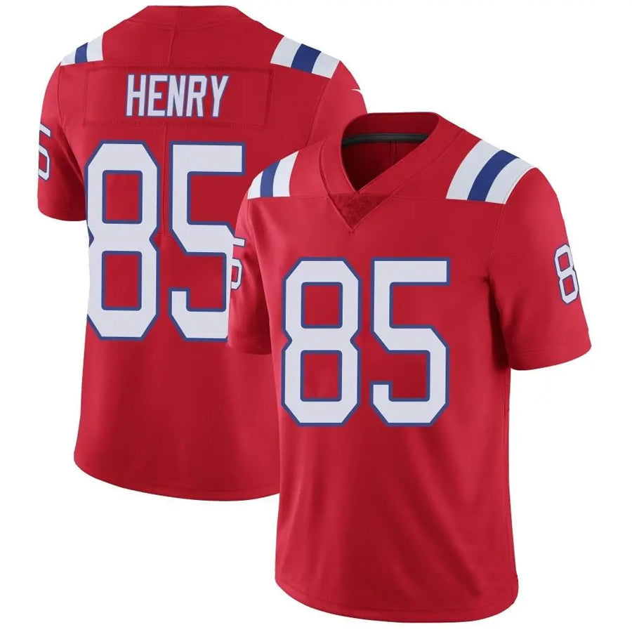 Jdoa NE.Patriots #85 Hunter Henry Player Red Vapor Limited Stitched Jerseys