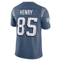 Jdoa NE.Patriots #85 Hunter Henry Player Storm Blue Rivalries Collection Limited Stitched Jerseys