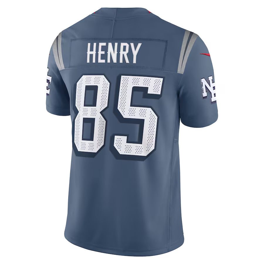 Jdoa NE.Patriots #85 Hunter Henry Player Storm Blue Rivalries Collection Limited Stitched Jerseys