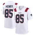 Jdoa NE.Patriots #85 Hunter Henry Player White Home Game Stitched Jerseys