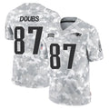 Jdoa NE.Patriots #87 Romeo Doubs Player Arctic Camo Salute To Service Limited Game Stitched Jerseys