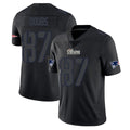 Jdoa NE.Patriots #87 Romeo Doubs Player Black Impact LImited Home Game Stitched Jerseys