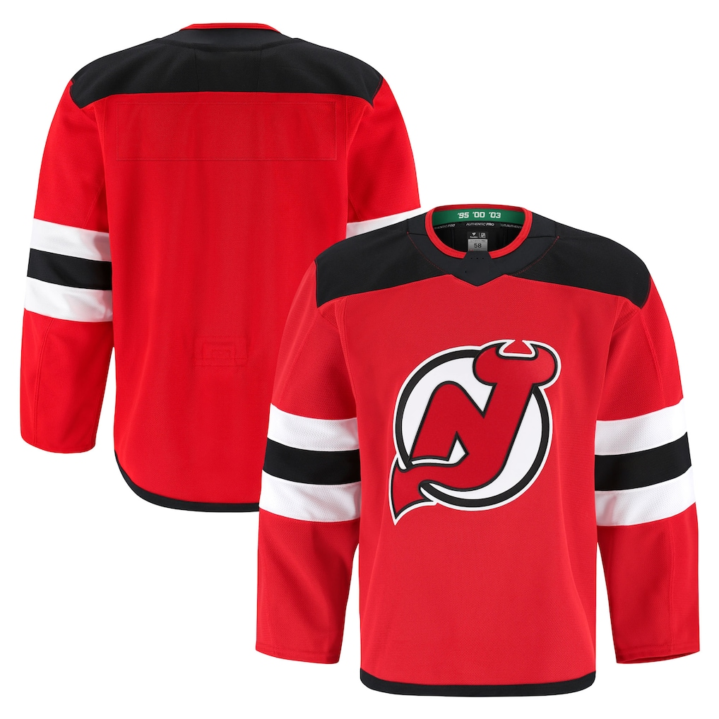 Jdoa N.Jersey Devils Red Home Authentic Pro Jerseys