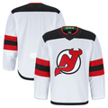 Jdoa N.Jersey Devils White Away Authentic Pro Jerseys